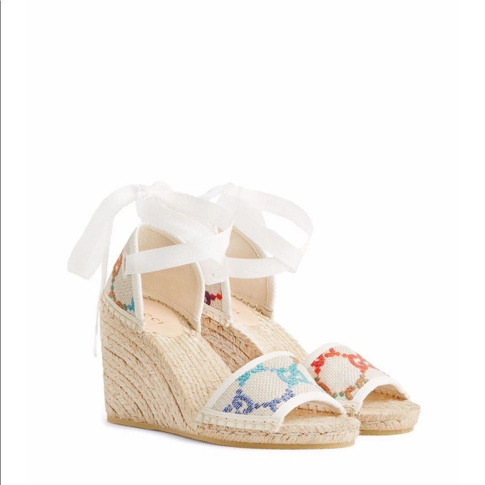 Sold to FashionPhile!!! Authentic Gucci Espadrilles!!!! BNIB. Never worn.